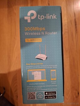 Predám TP-Link TL-WR840N (používaný) - 2