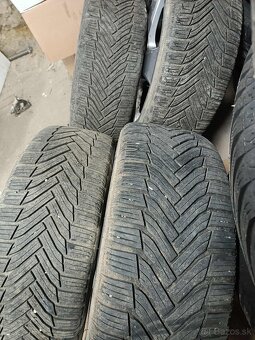 ❄️zimnná 4ks alu disky orig. MB 5x112 R17 pneu 205/45 R17 - 2