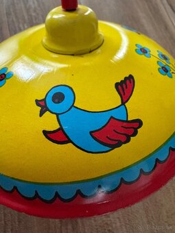 Retro "káča" „Made in Czechoslovakia“ – kov + plast - 2