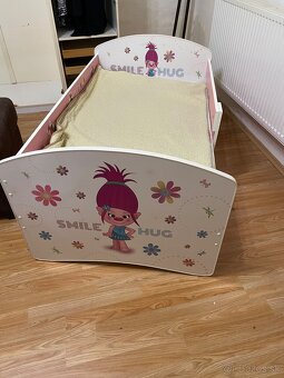 Detská postel trolovia poppy - 2