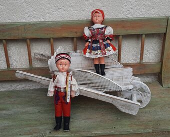 Retro bábiky v kroji - 2