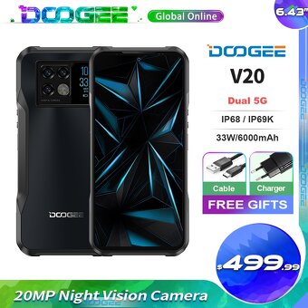 DOOGEE V20 5g - 2