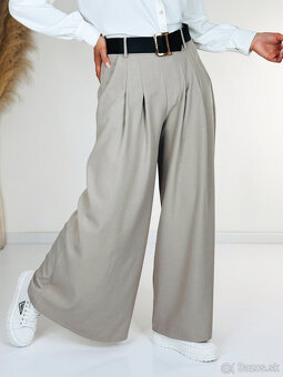 Dámske široké nohavice - 2