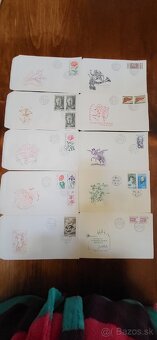 Predám zbierku filatelistických obálok FDC-Československo - 2