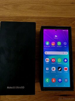Samsung Galaxy Note 20 Ultra 5G – 12/256 GB, pôvodná krabica - 2