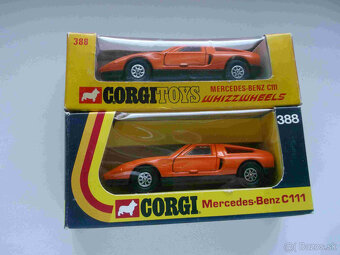 original auticka Mercedes Benz C111 v 1:43 - 2