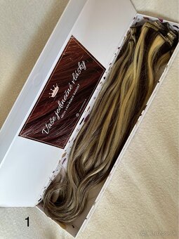 Predám 7 druhov príčeskov Queen Hair Extensions - 2