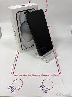 Apple iPhone 15 plus 128GB BLACK -Batéria 100% - 2