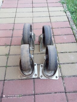 Kolieska fixné na cinkular cirkular vozík vozíček - 2