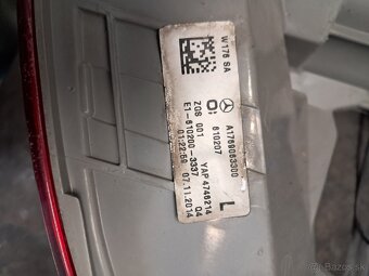 Zadné svetlá mercedes A W176 - 2
