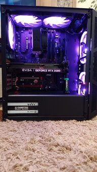 Herný výkonný PC-Ryzen 5+RTX 2080+32 GB RAM+NVMe+ARGB s DO - 2