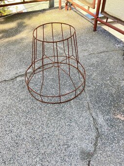 Lampa závesná + konštrukcia tienidla na lampu - 2