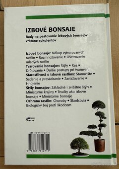Kniha Izbové bonsaje Wolfgang Kawollek za 5eur - 2