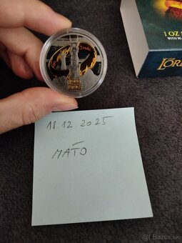 zlato striebro Lord of the rings - pán prsteňov 2022 veže - 2