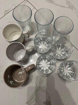 Poháre a šálky sada - 2