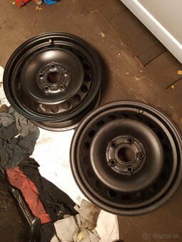 4x plechové disky 5x112 r15 - 2