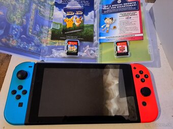 Predám Nintendo Switch + 2 hry - 2