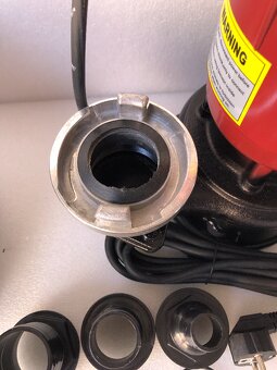 Ponorné kalové čerpadlo do žumpy s drvičom - 2