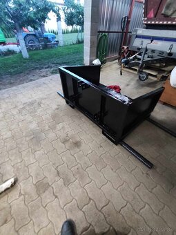 Bedňa za malotraktor. - 2