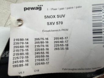 Snehové reťaze - Nové - 2