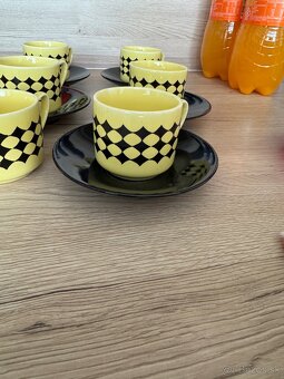 Retro šalky a poháre - 2