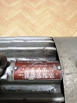 Elektromotor 4kw 1365ot /min, 400V. - 2