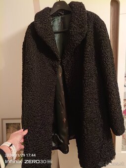 Dámska čierna bunda - 2