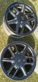 4x100 r15 elektrony renault original cierne - 2