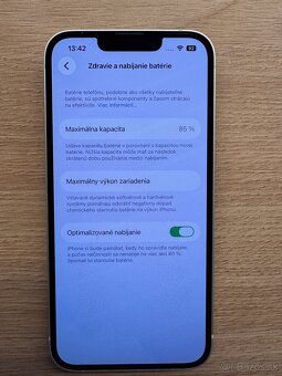 Predám iPhone 14 128GB white - 2