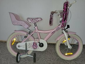 Detský dievčenský Bicykel veľkosť 16 - 2