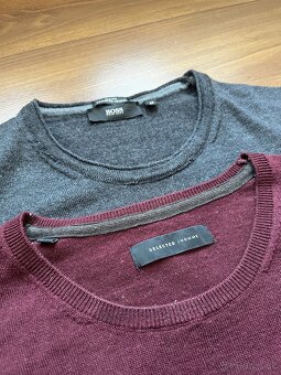 Pánske svetre Hugo Boss a Selected Homme - 2