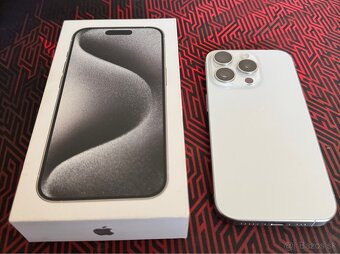 iPhone 15 Pro, White Titanium - 2
