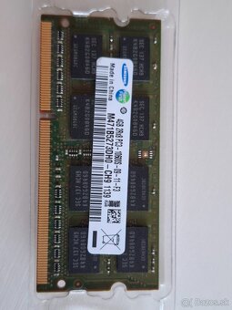 Pamäť RAM DDR3, 4 GB do notebooku. - 2
