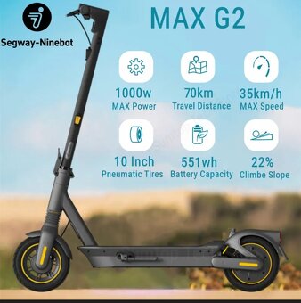 Predam segway ninebot max g2 - 2