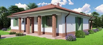 Projektová dokumentácia RD (bungalov) LUNA 26 - 2
