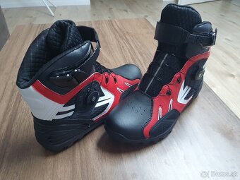 Moto topánky kožené nízke - 2