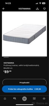Hemnes posteľ - 2