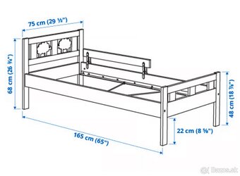 Detská posteľ Ikea Kritter - 2