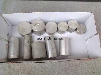 Silon, dural, hliník - sústružnícke materiály+ - 2