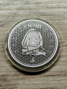 1oz strieborná minca  Bella Ciao PROOF - LIKE - 2