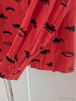 Červená košeľa so vzorom - 2