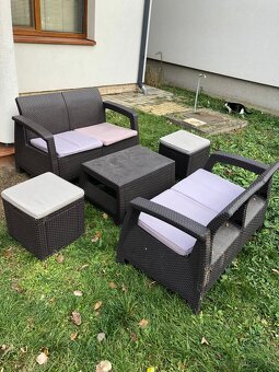 Terasove seďenie sada - 2