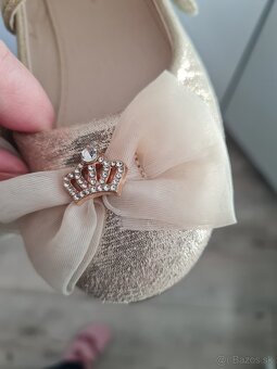 Zlate balerinky Nelli Blu 28 - 2