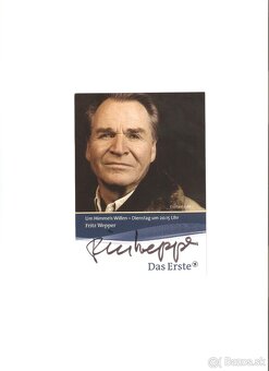 Autogramy Derrick - 2