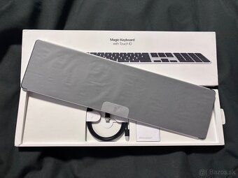 Apple magic keyboard USB-C with touch ID - nepouzita - 2