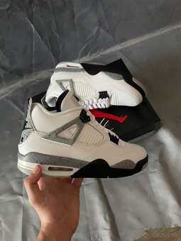 Jordan 4 white cement - 2