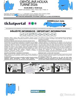 Lístky Lucie Billa 2ks - 2