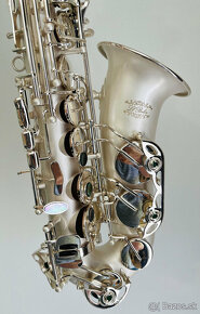 Predám nový Es- Alt saxofón- LE BELIN -SILVER- MAS 668 (Post - 2