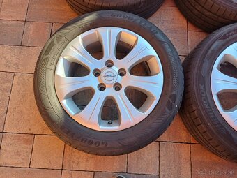 Orig.hlinikove disky Opel Astra- 6 1/2Jx16-ET-39-5x110 - 2