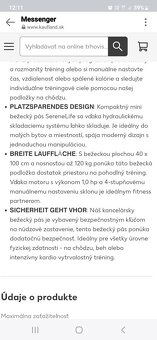 Bežecký pás elektr. - 2